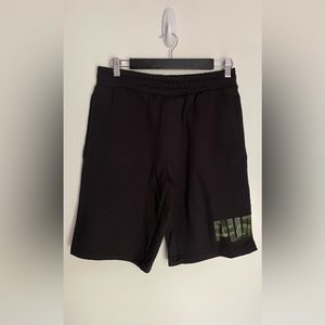 Men’s Black Puma Shorts